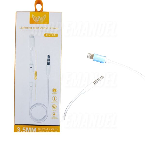 Cabo de audio Lightning P2 Altomex AL-1781 - Imagem 2
