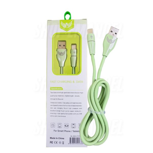 Cabo De Dados 3.4A Type C 1mt Altomex AL-2053-TYPE-C - Imagem 2