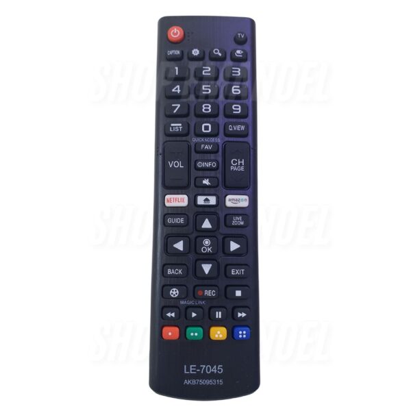 Controle TV LG LED Smart LE-7045