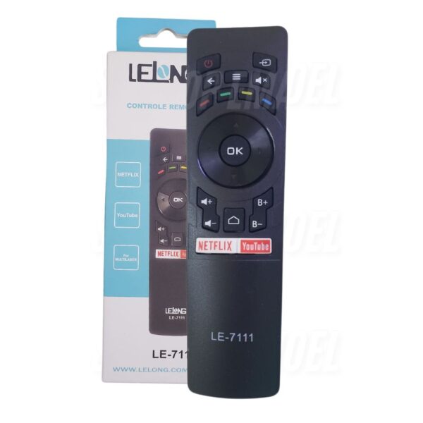 Controle TV Multilaser Smart - LE-7111