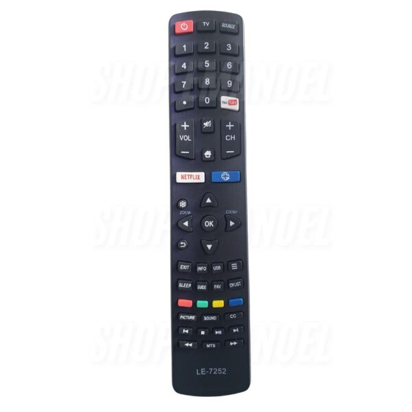 Controle TV Philco Smart LE-7252