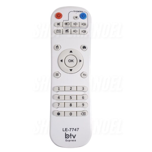 Controle BTV Express Receptor LE-7747