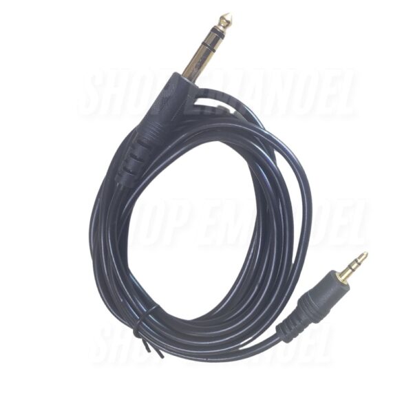 Cabo de audio P2 Para P10 Estéreo 2 Metros X-cell XC-P2xP10 - Imagem 3