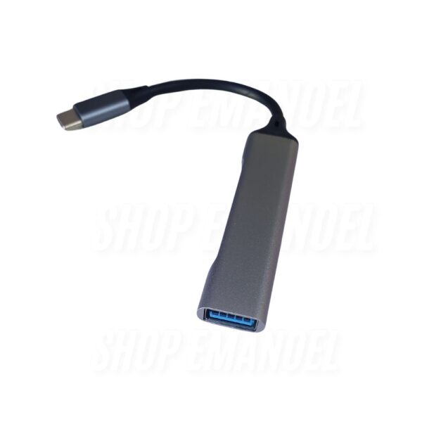 Hub Filtro USB - 3 USB - Entrada TYPE C - 3,5cm - CBO-30003 - Imagem 3