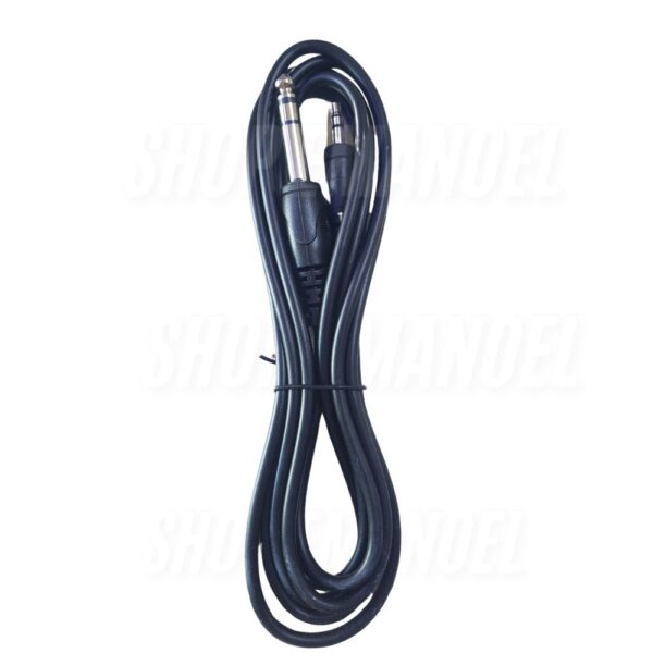 Cabo P2 X P10 estéreo Audio Mp3 2mt