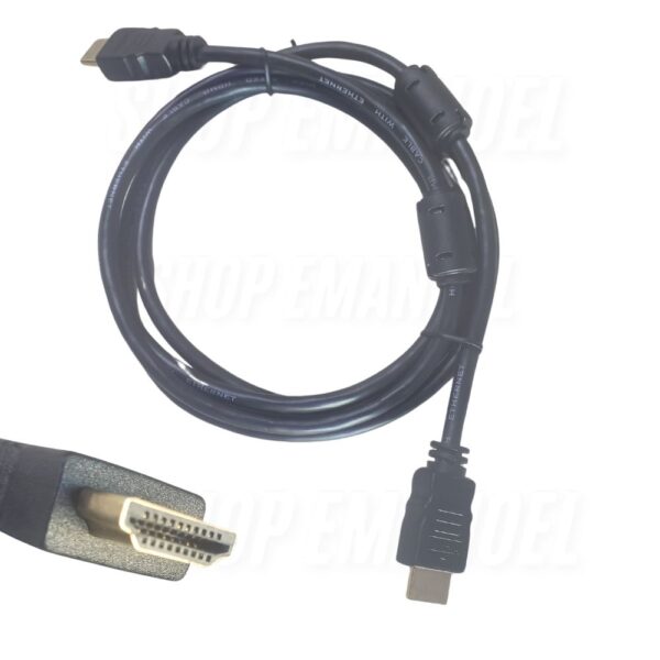 Cabo HDMI 4K 1.8 Metros com Filtro Golden Cabo 4K2K