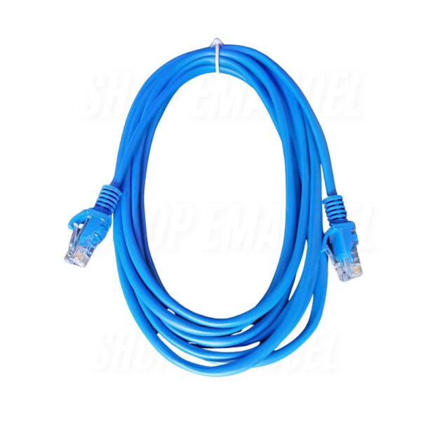 Cabo De Rede 3 Metros Internet Rj45 Azul Le-302