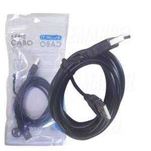 Cabo USB Macho X Macho 2 Metros LE-878