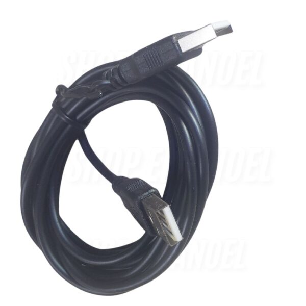 Cabo USB Macho para USB Macho 2 Metros LE-878 - Imagem 2