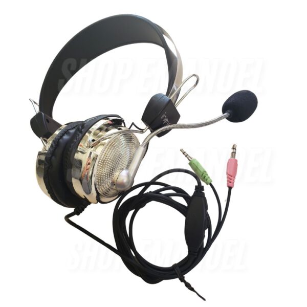 Fone Headphone P2 Controle de Volume FON-8679 - Imagem 2