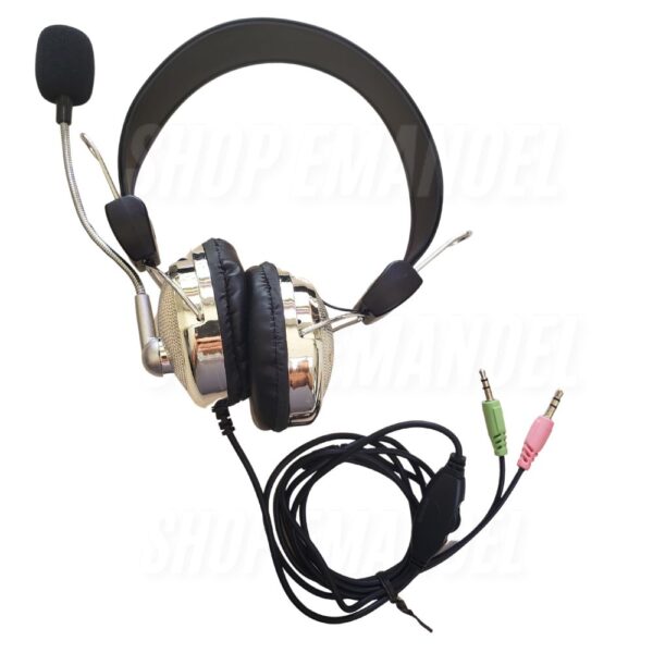 Fone Headphone P2 Controle de Volume FON-8679 - Imagem 3