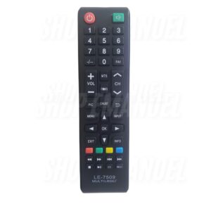 Controle Tv Multilaser Lcd  LE-7509