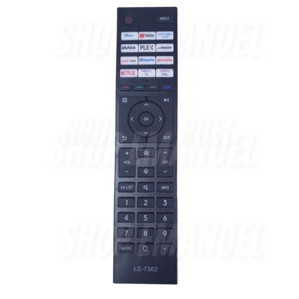 Controle Tv Toshiba 4K Smart LE-7362