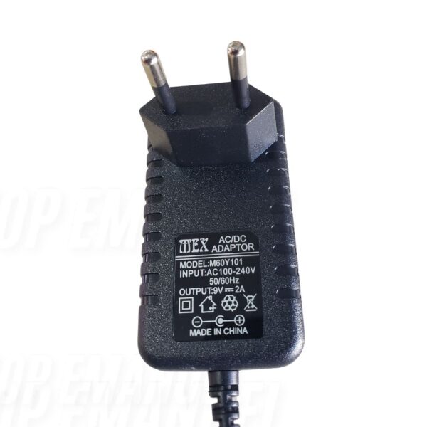 Fonte 9v 2A carregador de caixa de som - Imagem 2