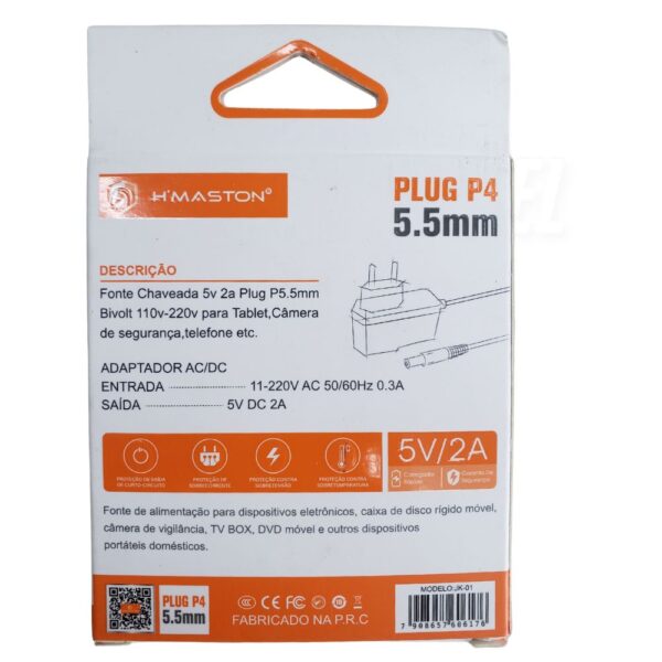 Fonte de Alimentação 5V 2A para TV Box - Imagem 4