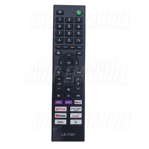 Controle TV Semp Toshiba Smart LE-7361